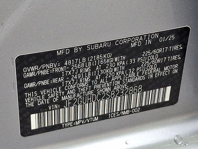 2025 Subaru Crosstrek Premium