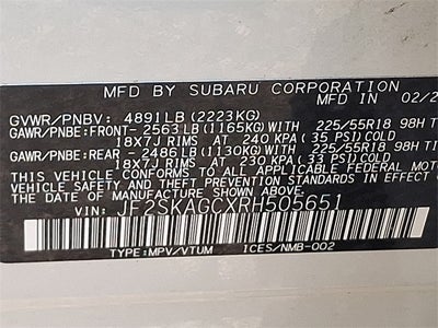 2024 Subaru Forester Sport