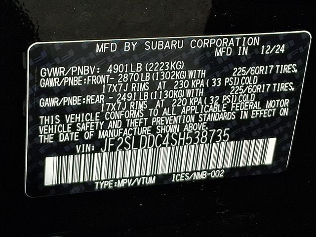 2025 Subaru Forester Premium