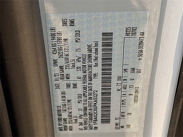 2023 Ford Transit-350 XLT