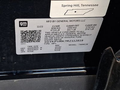 2024 Cadillac LYRIQ Sport