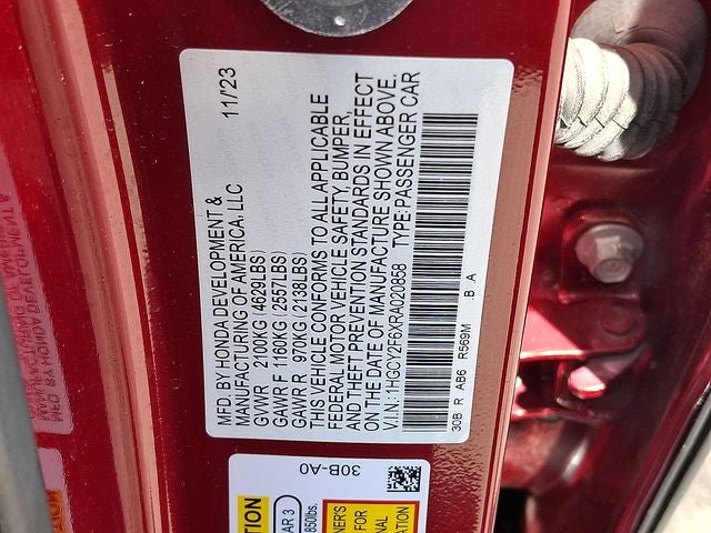 2024 Honda Accord Hybrid EX-L