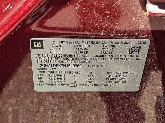 2017 Chevrolet Equinox Premier