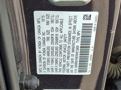 2019 Honda CR-V EX-L