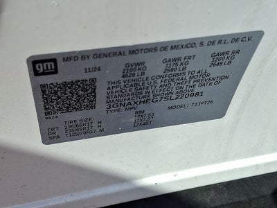 2025 Chevrolet Equinox LT