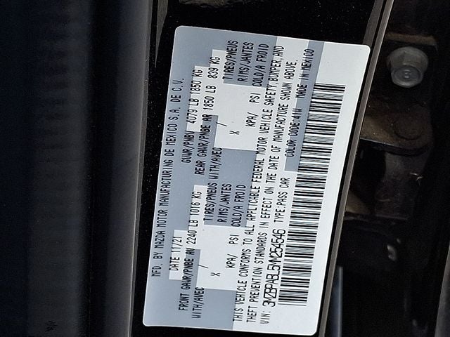 2021 Mazda Mazda3 Select