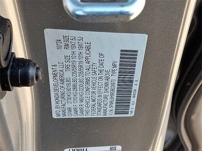 2025 Honda Odyssey Elite