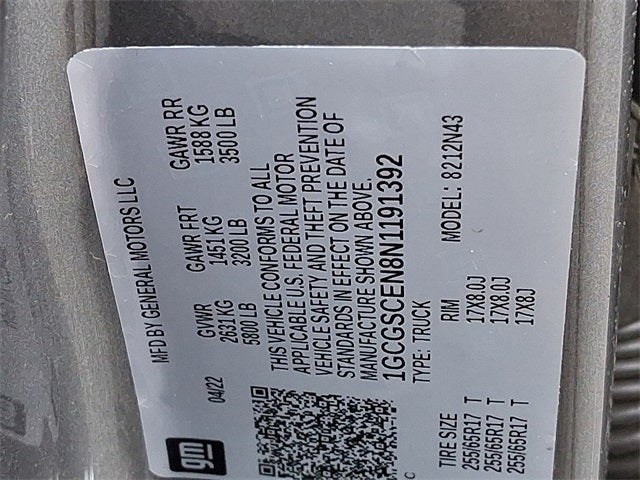 2022 Chevrolet Colorado LT