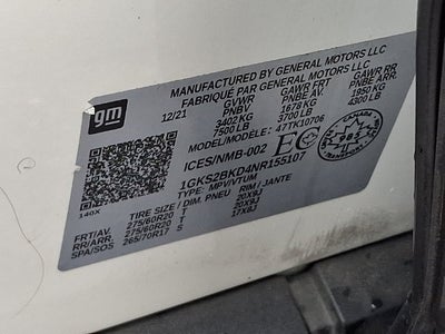 2022 GMC Yukon SLT