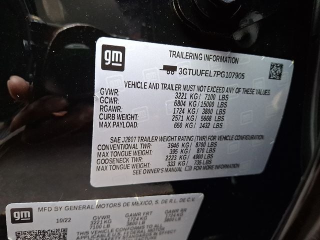 2023 GMC Sierra 1500 AT4X