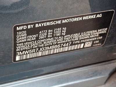 2021 BMW 3 Series 330i xDrive