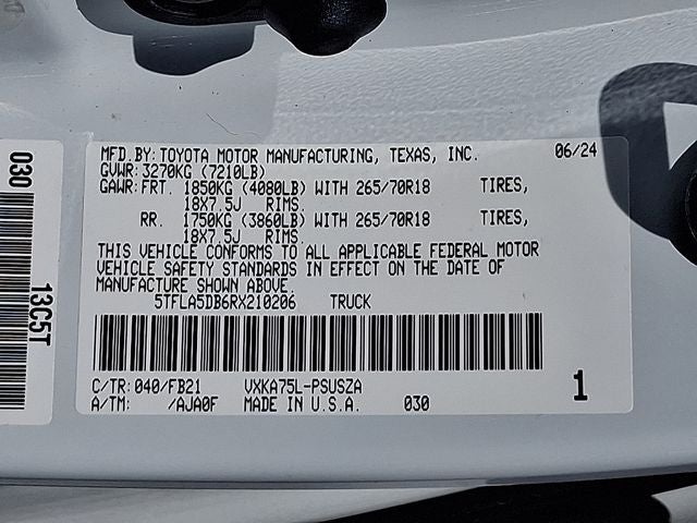 2024 Toyota Tundra SR5