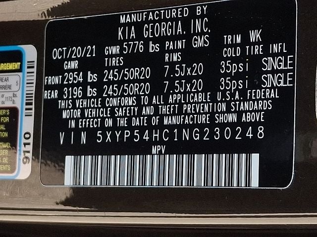 2022 Kia Telluride SX