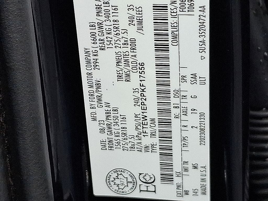 2023 Ford F-150 Lariat