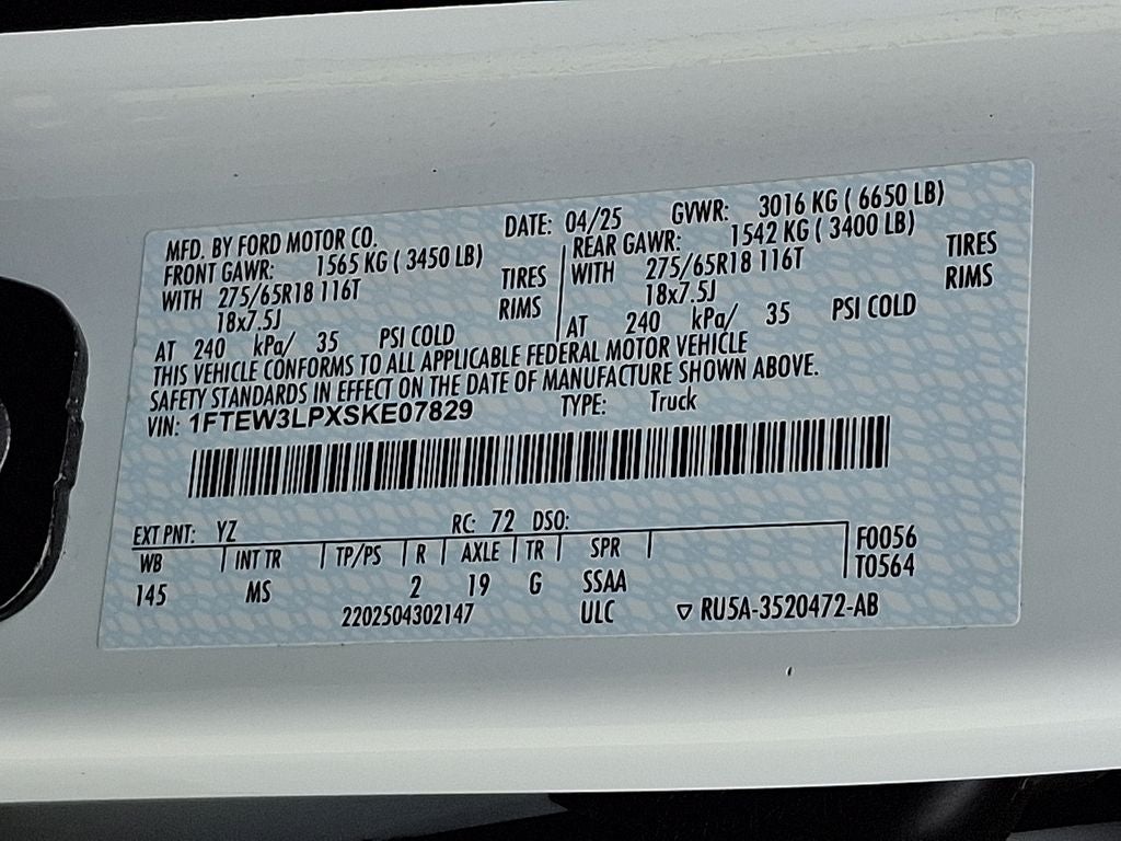 2025 Ford F-150 XLT