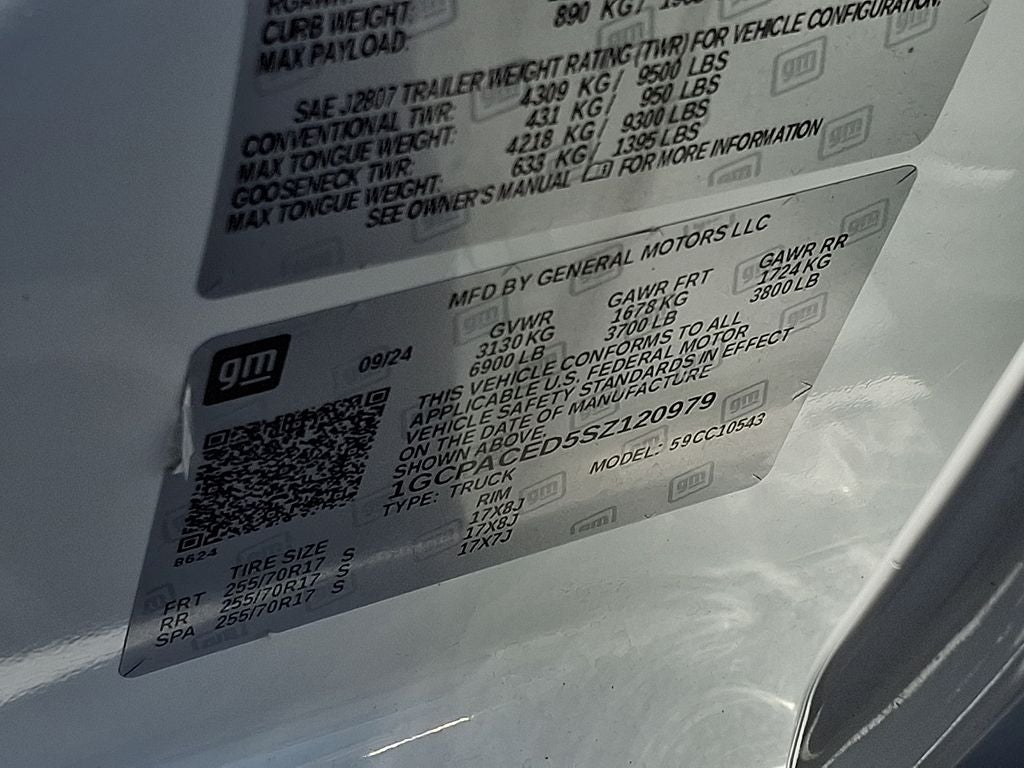 2025 Chevrolet Silverado 1500 LT