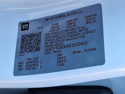 2025 Chevrolet Colorado Z71