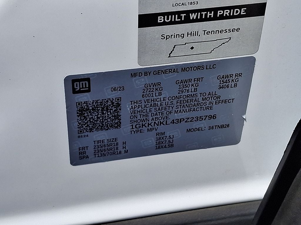 2023 GMC Acadia SLE