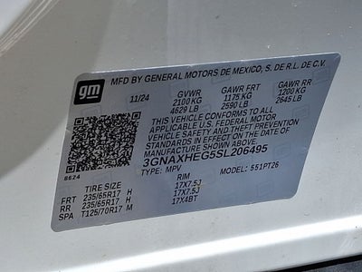 2025 Chevrolet Equinox LT