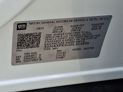 2025 Chevrolet Equinox LT