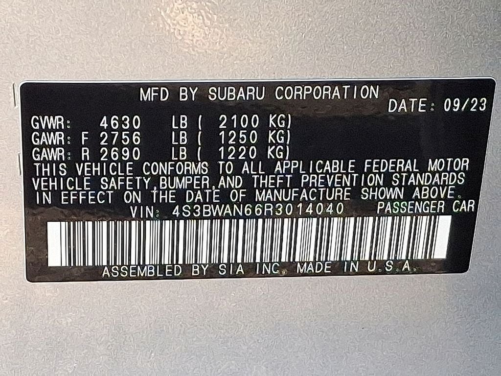 2024 Subaru Legacy Limited