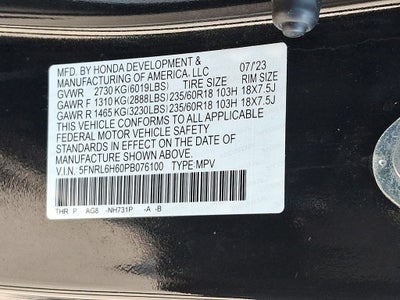 2023 Honda Odyssey EX-L