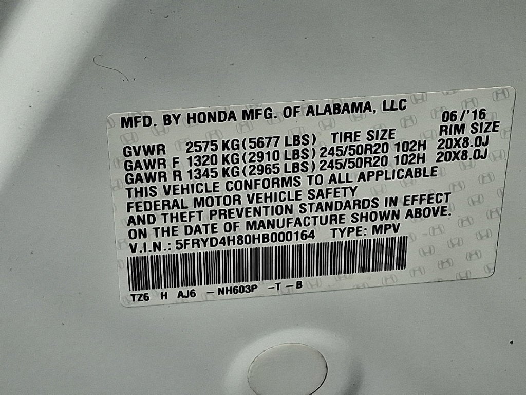 2017 Acura MDX 3.5L SH-AWD w/Advance Package