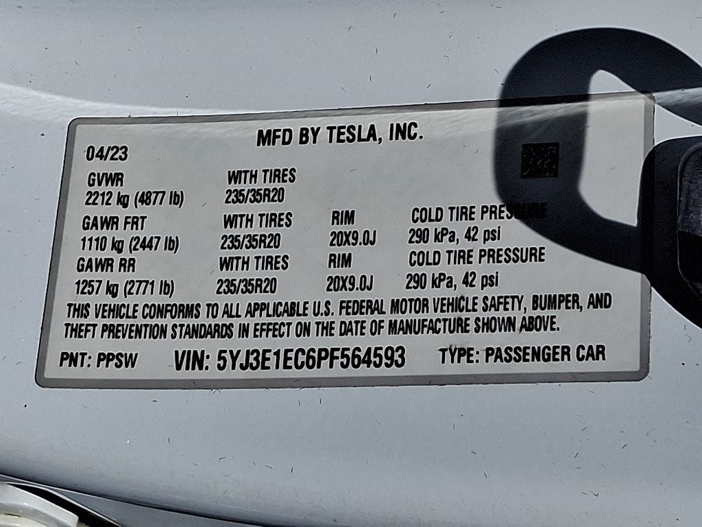 2023 Tesla Model 3 Performance