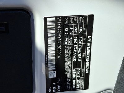 2025 Mercedes-Benz Sprinter 2500 High Roof