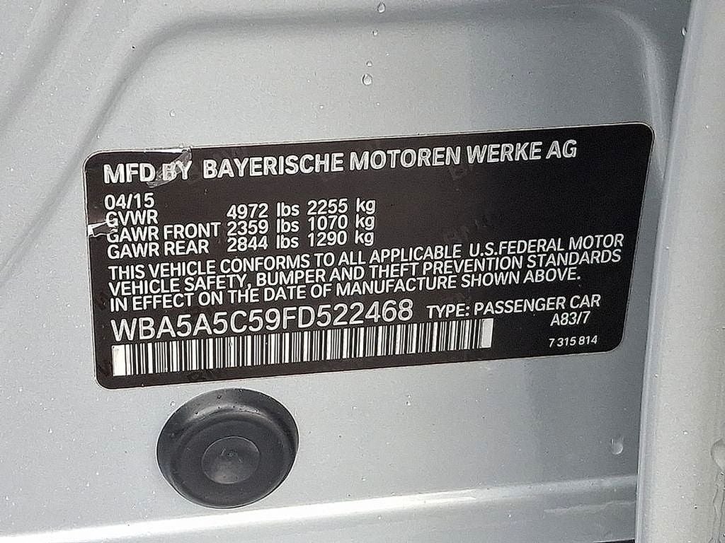 2015 BMW 5 Series 528i