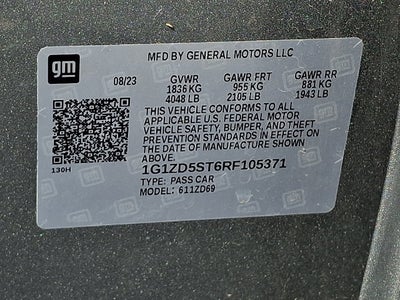 2024 Chevrolet Malibu FWD 1LT
